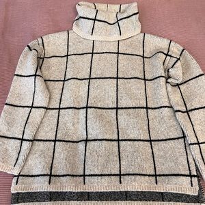 Madewell windowpane sweater - Size XS
